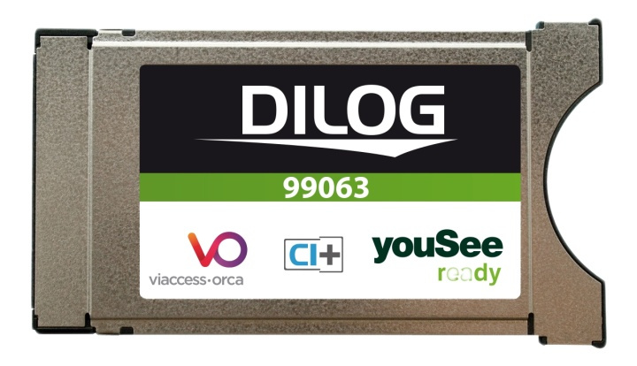 Dilog, CA-Modul för YouSee i Danmark, DVB-C, CI+, HD i gruppen HEMELEKTRONIK / Ljud & Bild / TV & Tillbehör / CA-moduler hos TP E-commerce Nordic AB (38-54204)