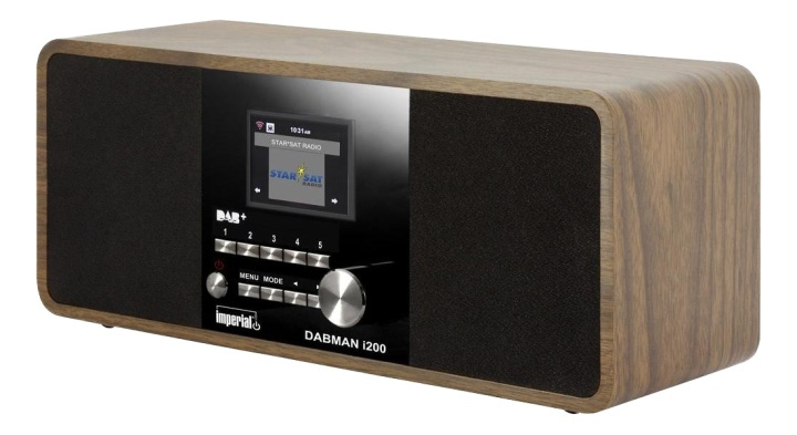 Imperial Dabman i200 Wood i gruppen HEMELEKTRONIK / Ljud & Bild / Hemmabio, HiFi & Bärbart / Kompaktstereo & Skivspelare hos TP E-commerce Nordic AB (38-54704)