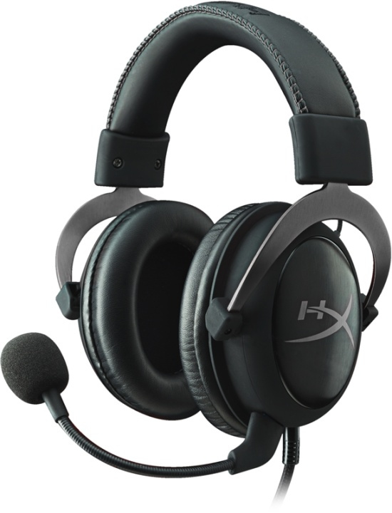HyperX Cloud II Gaming Headset, svart/grå i gruppen DATORER & KRINGUTRUSTNING / Gaming / Headset hos TP E-commerce Nordic AB (38-54781)