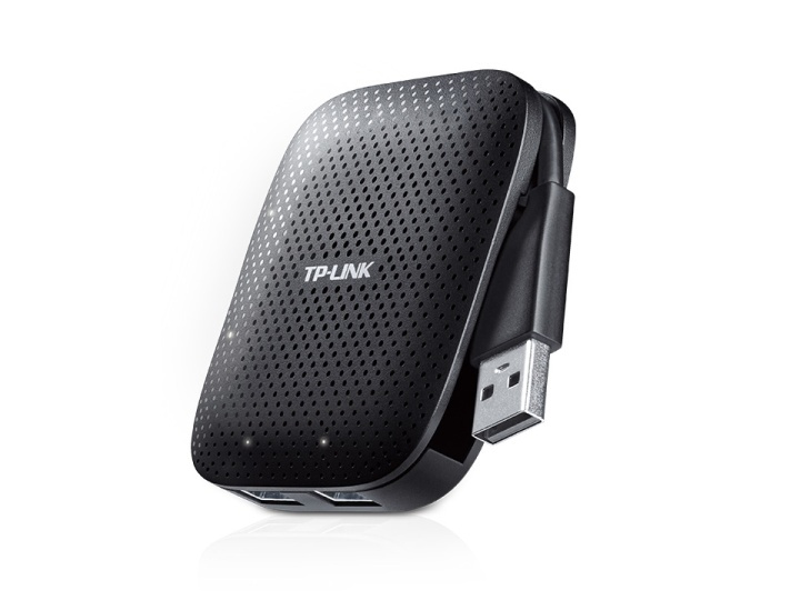 TP-Link UH400 - USB hubb med fyra USB 3.0-portar i gruppen DATORER & KRINGUTRUSTNING / Datortillbehör / USB-hubbar hos TP E-commerce Nordic AB (38-55825)