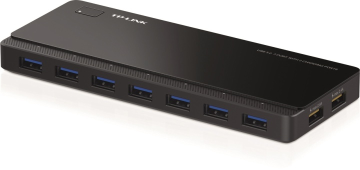TP-Link UH720, USB 3.0 hubb med 7 portar, 2xladdningsportar i gruppen DATORER & KRINGUTRUSTNING / Datortillbehör / USB-hubbar hos TP E-commerce Nordic AB (38-55826)