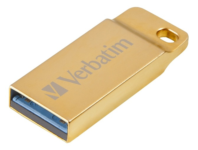 Verbatim Store \'n\' Go Metal Executive Gold USB 3.0 Drive 16GB i gruppen HEMELEKTRONIK / Lagringsmedia / USB-minnen / USB 3.0 hos TP E-commerce Nordic AB (38-55957)