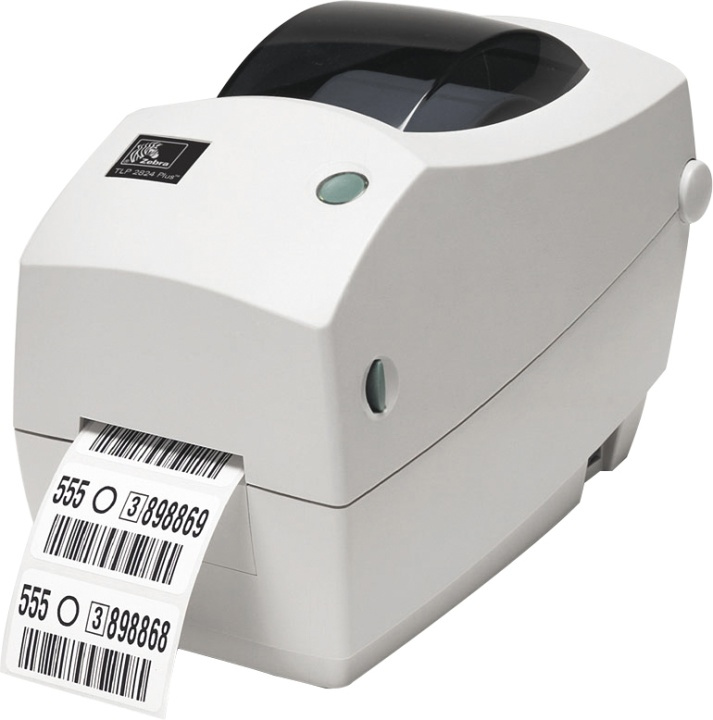 Zebra TT Printer TLP2824 Plus, 203DPI, Euro cords i gruppen DATORER & KRINGUTRUSTNING / Skrivare & Tillbehör / Skrivare / Etikettsskrivare Zebra & Brother hos TP E-commerce Nordic AB (38-56013)