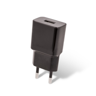 Setty USB-väggladdare, 1A, svart