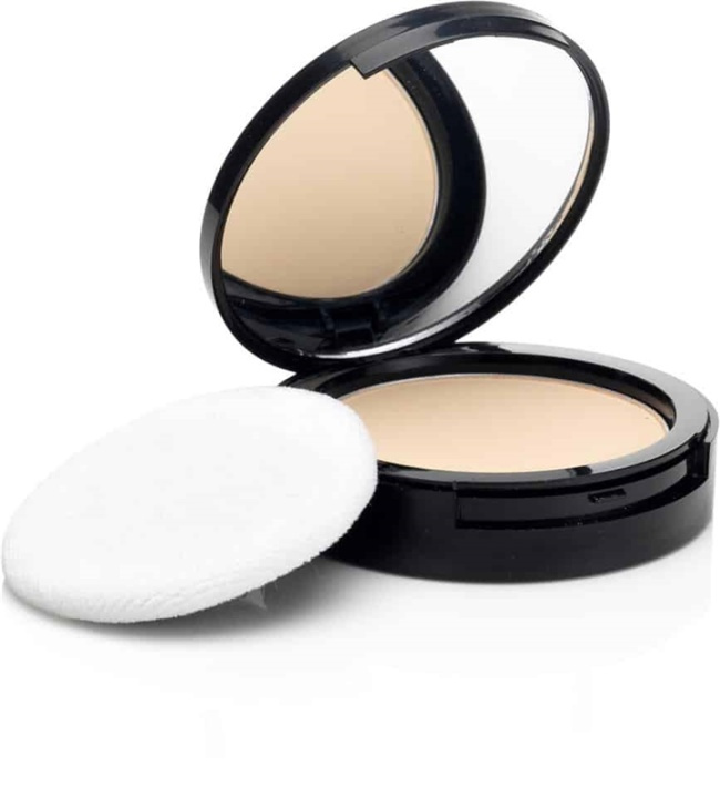 Beauty UK NEW Face Powder Compact No.2 i gruppen SKÖNHET & HÄLSA / Makeup / Makeup Ansikte / Puder hos Teknikproffset Nordic AB (38-56920)