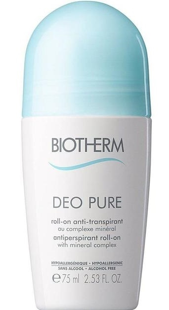 Biotherm Deo Pure Antiperspirant Roll-On 75ml i gruppen SKÖNHET & HÄLSA / Doft & Parfym / Deodorant / Deo för henne hos TP E-commerce Nordic AB (38-56926)