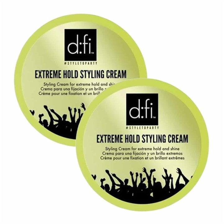D:fi 2-pack D:fi Extreme Cream Stor 150g i gruppen SKÖNHET & HÄLSA / Hår & Styling / Hårstylingprodukter / Hårvax hos TP E-commerce Nordic AB (38-57105)