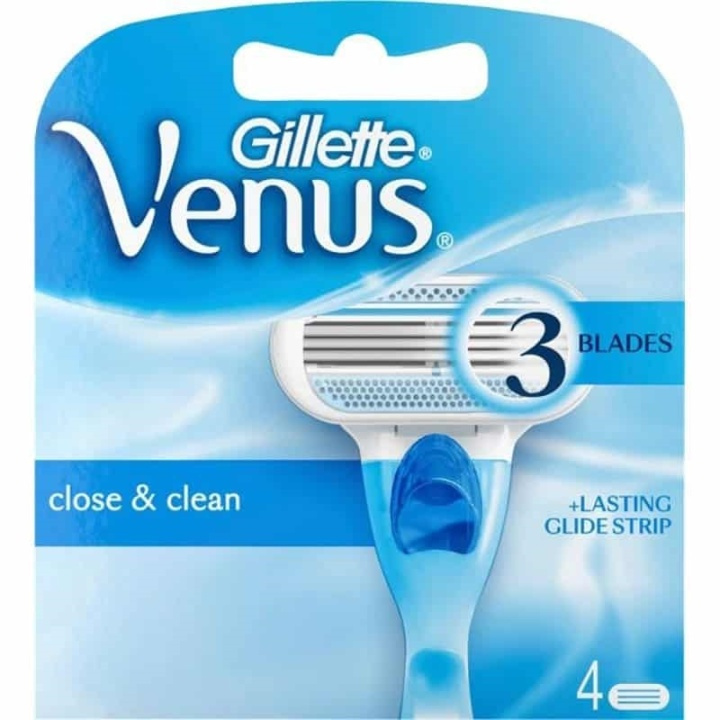 Gillette Venus Rakblad 4-pack i gruppen SKÖNHET & HÄLSA / Hår & Styling / Rakning & Trimning / Rakhyvlar & Tillbehör hos TP E-commerce Nordic AB (38-57199)