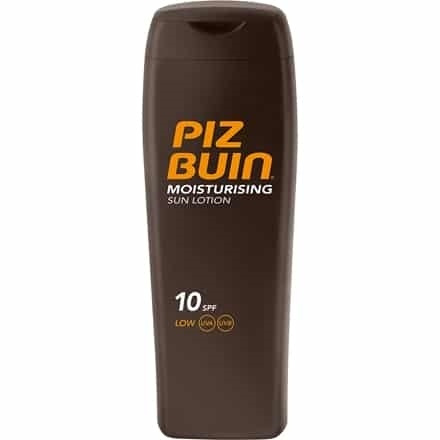 Piz Buin Moisturising Sun Lotion, Solkräm SPF10 200ml i gruppen SKÖNHET & HÄLSA / Hudvård / Solskydd & Tanning / Solskydd hos TP E-commerce Nordic AB (38-57297)