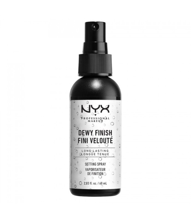 NYX PROF. MAKEUP Dewy Finish Setting Spray i gruppen SKÖNHET & HÄLSA / Makeup / Basmakeup / Setting Spray hos TP E-commerce Nordic AB (38-57350)