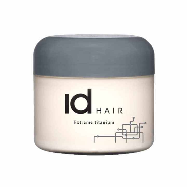 ID Hair Extreme Titanium Wax 100ml i gruppen SKÖNHET & HÄLSA / Hår & Styling / Hårstylingprodukter / Hårvax hos TP E-commerce Nordic AB (38-57375)