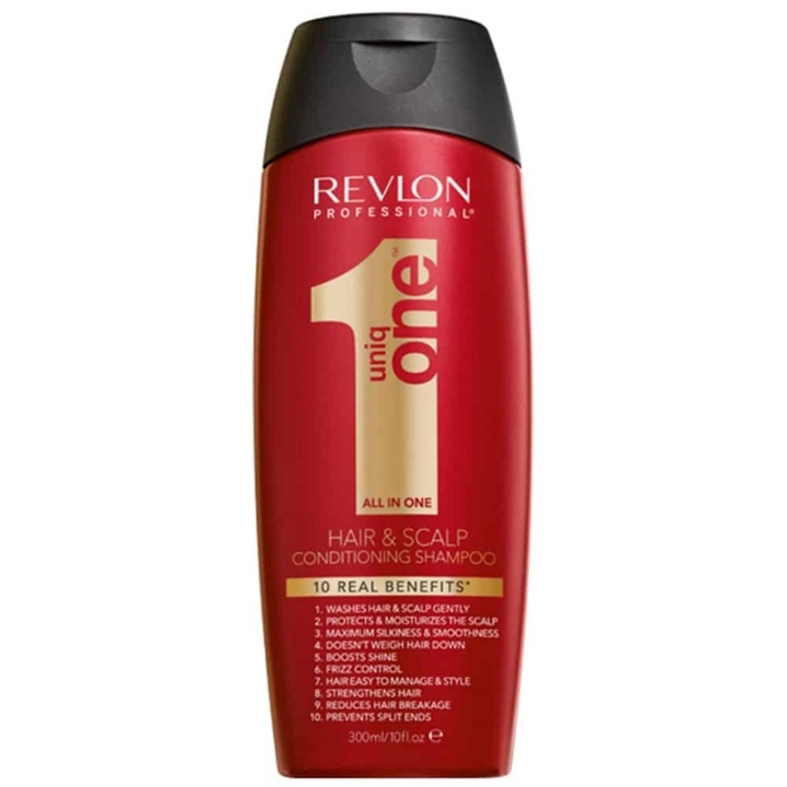 Revlon Uniq One All In One Conditioning Shampoo 300ml i gruppen SKÖNHET & HÄLSA / Hår & Styling / Hårvårdsprodukter / Schampo hos TP E-commerce Nordic AB (38-57602)