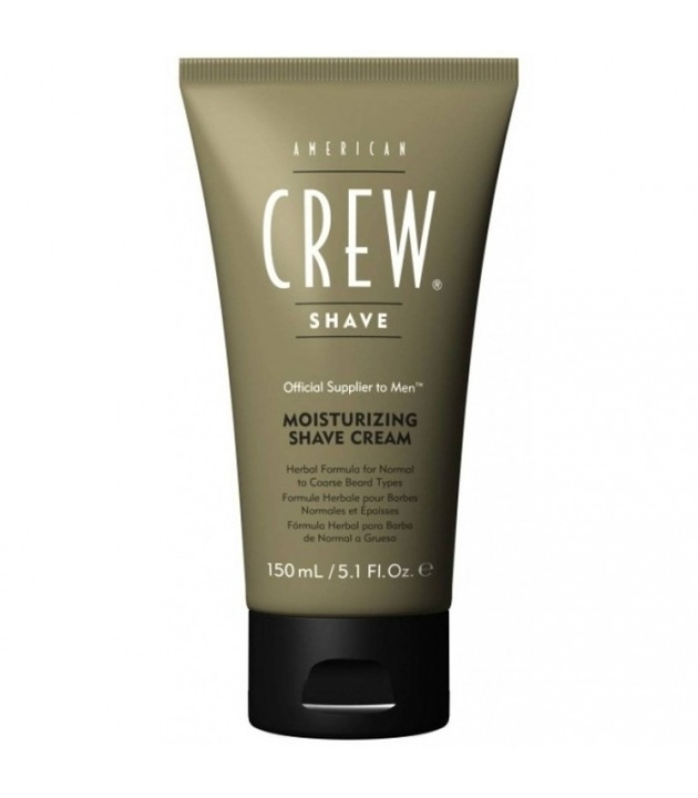 American Crew Moisturizing Shave Cream 150ml i gruppen SKÖNHET & HÄLSA / Hår & Styling / Rakning & Trimning / Rakhyvlar & Tillbehör hos TP E-commerce Nordic AB (38-57641)