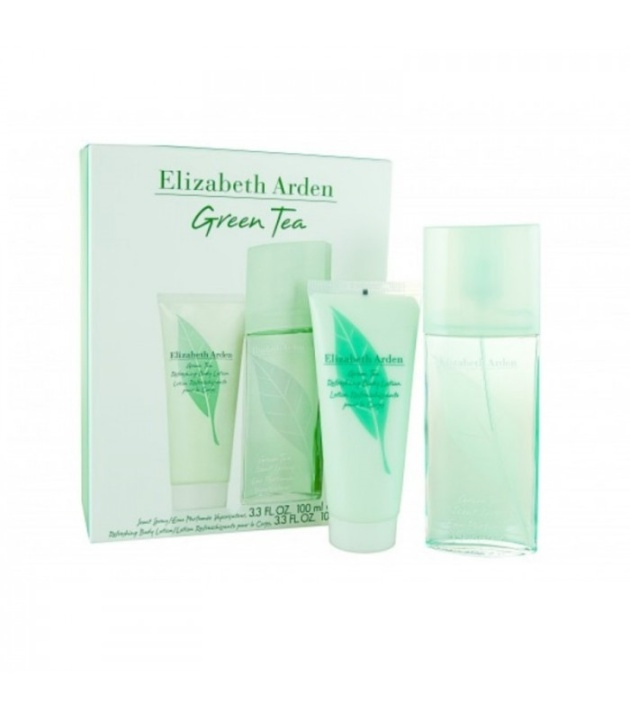 Giftset Elizabeth Arden Green Tea Edp 100ml + Body Lotion 100ml i gruppen SKÖNHET & HÄLSA / Doft & Parfym / Parfym / Parfymboxar hos TP E-commerce Nordic AB (38-57812)