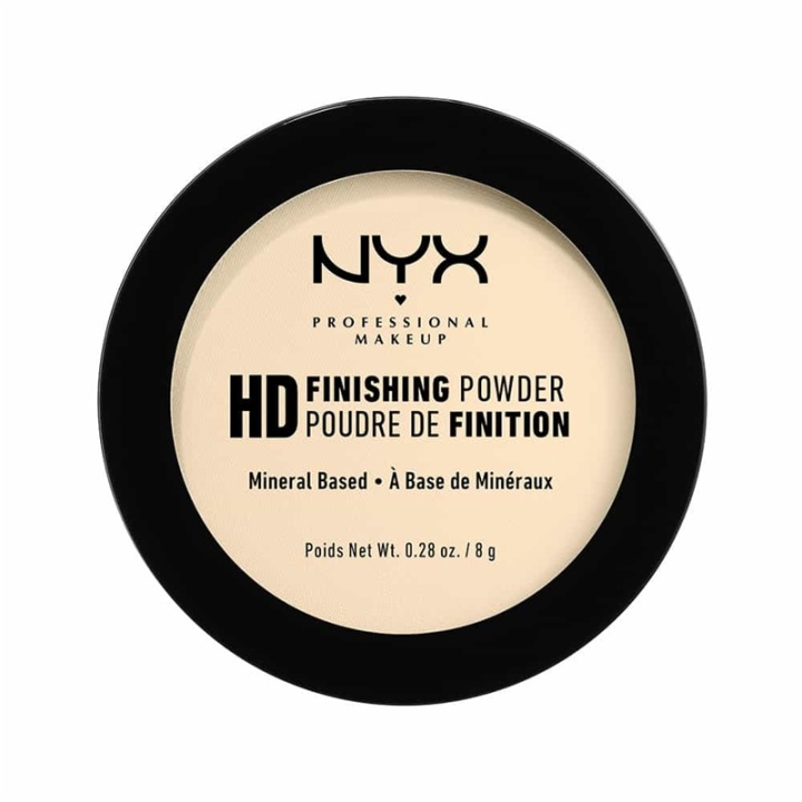 NYX PROF. MAKEUP High Definition Finishing Powder - 02 Banana i gruppen SKÖNHET & HÄLSA / Makeup / Basmakeup / Puder hos TP E-commerce Nordic AB (38-57904)