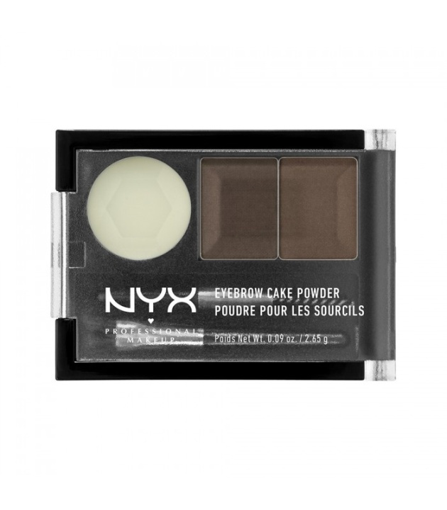 NYX PROF. MAKEUP Eyebrow Cake Dark Brown i gruppen SKÖNHET & HÄLSA / Makeup / Ögon & Ögonbryn / Ögonbrynskit hos TP E-commerce Nordic AB (38-57910)