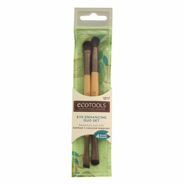 Eco Tools Eye Enhancing Duo Set 2pcs i gruppen SKÖNHET & HÄLSA / Makeup / Verktyg & Sminkset / Borstar & Penslar hos TP E-commerce Nordic AB (38-57956)