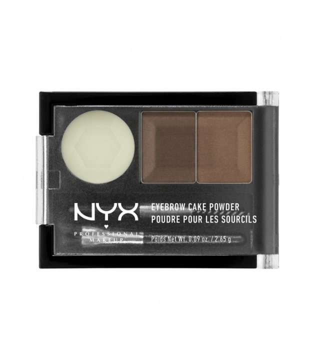 NYX PROF. MAKEUP Eyebrow Cake Brunette i gruppen SKÖNHET & HÄLSA / Makeup / Ögon & Ögonbryn / Ögonbrynskit hos TP E-commerce Nordic AB (38-58177)