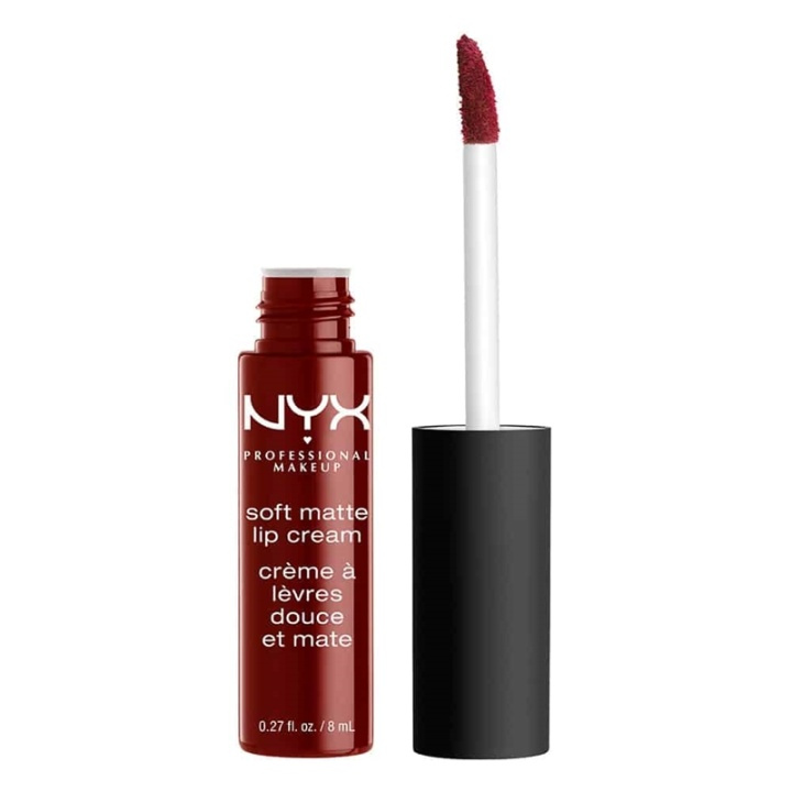 NYX PROF. MAKEUP Soft Matte Lip Cream Madrid i gruppen SKÖNHET & HÄLSA / Makeup / Läppar / Lip cream hos TP E-commerce Nordic AB (38-58182)