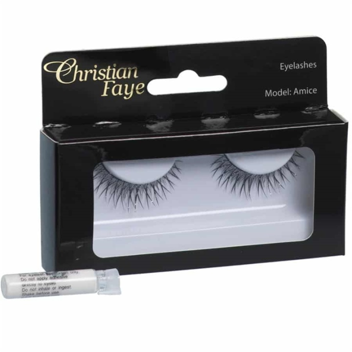 Christian Faye Eyelashes Amice With Glue i gruppen SKÖNHET & HÄLSA / Makeup / Ögon & Ögonbryn / Lösögonfransar hos TP E-commerce Nordic AB (38-58640)