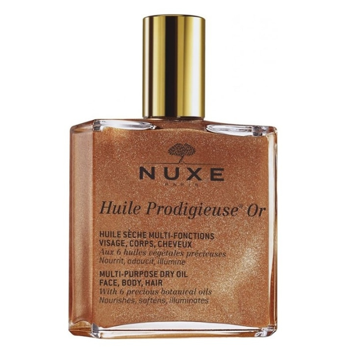 Nuxe Huile Prodigieuse Or Multi Purpose Illuminating Dry Oil 50ml i gruppen SKÖNHET & HÄLSA / Hår & Styling / Hårvårdsprodukter / Hårolja hos TP E-commerce Nordic AB (38-58897)