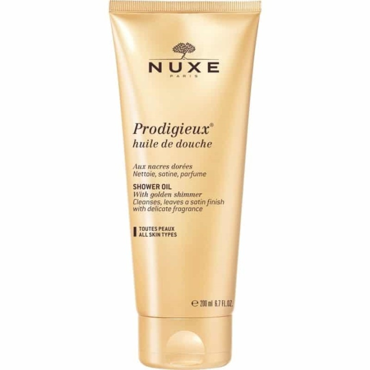 Nuxe Prodigieux Precious Scented Shower Oil 200ml i gruppen SKÖNHET & HÄLSA / Hudvård / Kroppsvård / Bad & Duschcreme hos TP E-commerce Nordic AB (38-58916)