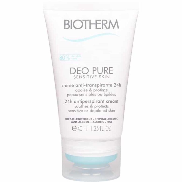 Biotherm Deo Pure Sensitive Cream 40ml i gruppen SKÖNHET & HÄLSA / Doft & Parfym / Deodorant / Deo för henne hos TP E-commerce Nordic AB (38-58975)