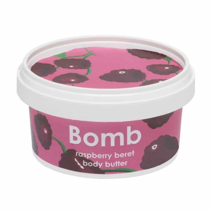 Bomb Cosmetics Body Butter Raspberry Beret 210ml i gruppen SKÖNHET & HÄLSA / Hudvård / Kroppsvård / Body lotion hos TP E-commerce Nordic AB (38-59064)