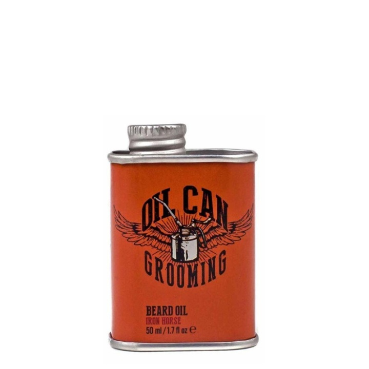 Oil Can Grooming Iron Horse Beard Oil 50ml i gruppen SKÖNHET & HÄLSA / Hår & Styling / Skäggvård / Skäggolja hos TP E-commerce Nordic AB (38-59078)