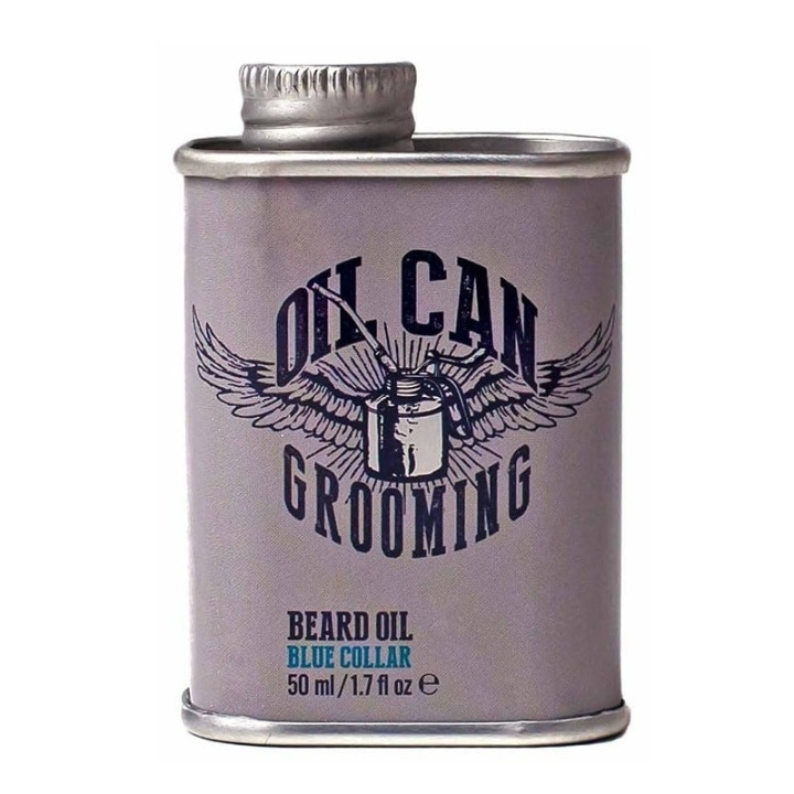 Oil Can Grooming Blue Collar Beard Oil 50ml i gruppen SKÖNHET & HÄLSA / Hår & Styling / Skäggvård / Skäggolja hos TP E-commerce Nordic AB (38-59079)