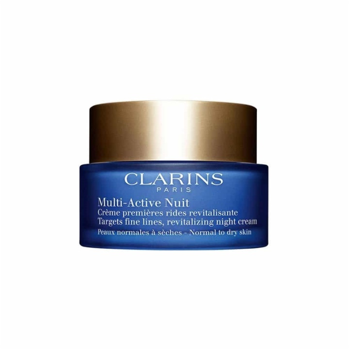 Clarins Multi-Active Night Cream Normal To Combination Skin 50ml i gruppen SKÖNHET & HÄLSA / Hudvård / Ansiktsvård / Ansiktskräm hos TP E-commerce Nordic AB (38-59084)