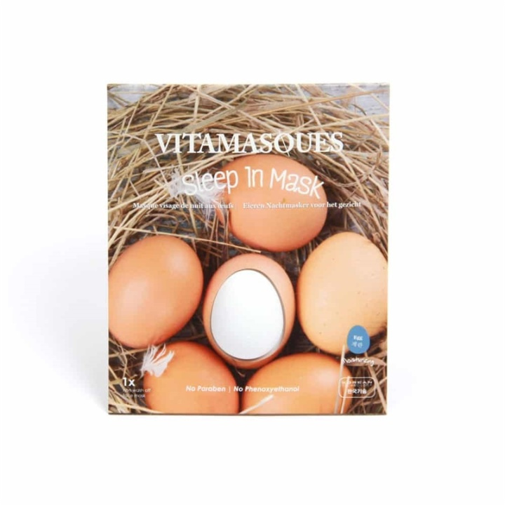 Vitamasques Sleep In 3d Masks - Egg ( 2 pods) + Moisturising i gruppen SKÖNHET & HÄLSA / Hudvård / Ansiktsvård / Masker hos TP E-commerce Nordic AB (38-59205)