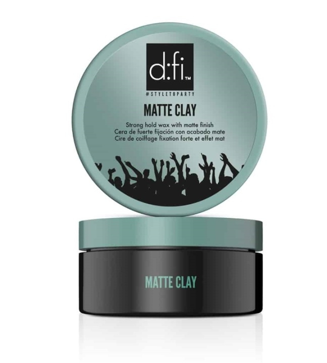 D:fi Matte Clay 75g i gruppen SKÖNHET & HÄLSA / Hår & Styling / Hårstylingprodukter / Hårvax hos TP E-commerce Nordic AB (38-59285)