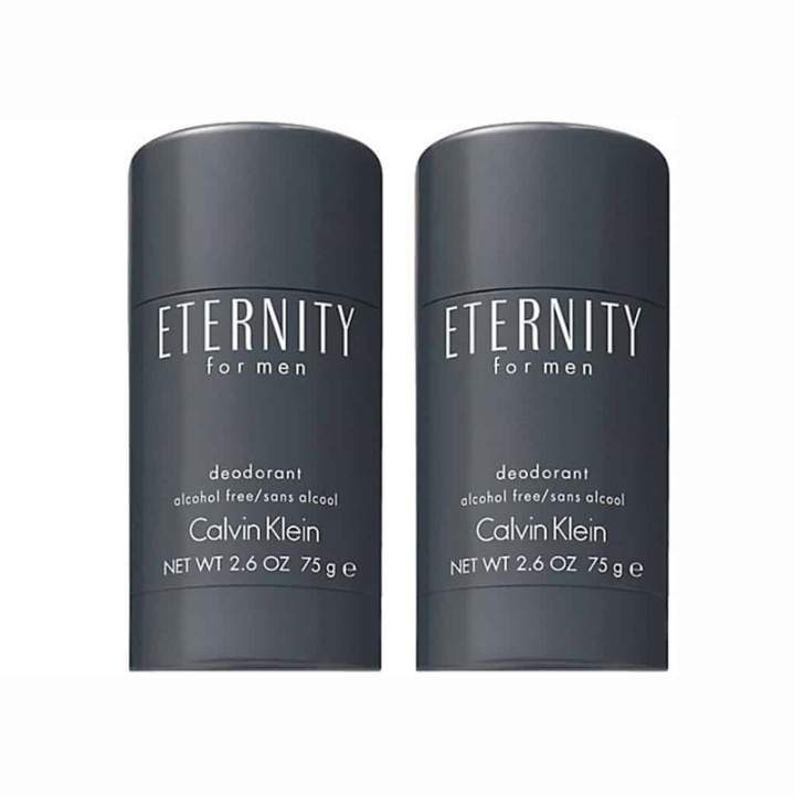 Calvin Klein 2-pack Calvin Klein Eternity For Men Deostick 75ml i gruppen SKÖNHET & HÄLSA / Doft & Parfym / Deodorant / Deo för honom hos TP E-commerce Nordic AB (38-59288)