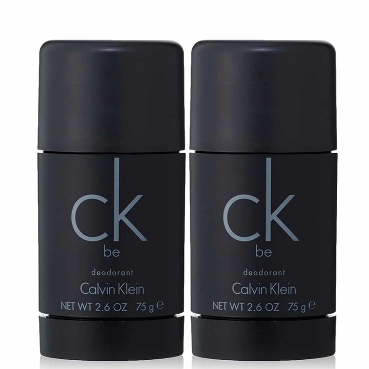 Calvin Klein 2-pack Calvin Klein CK Be Deostick 75ml i gruppen SKÖNHET & HÄLSA / Doft & Parfym / Deodorant / Deo för henne hos TP E-commerce Nordic AB (38-59360)