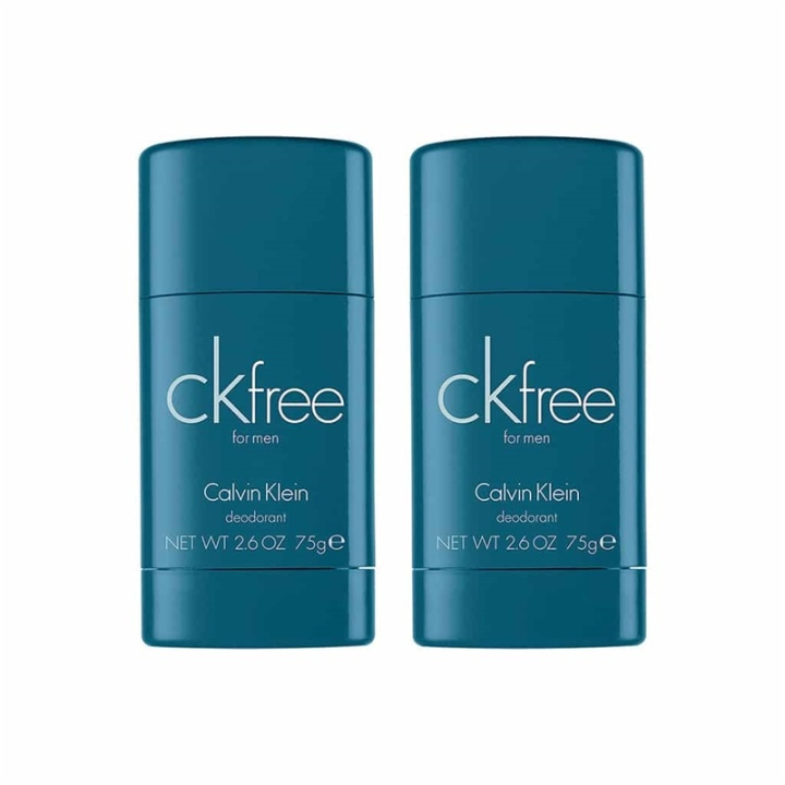 Calvin Klein 2-pack Calvin Klein CK Free Deostick 75ml i gruppen SKÖNHET & HÄLSA / Doft & Parfym / Deodorant / Deo för honom hos TP E-commerce Nordic AB (38-59361)