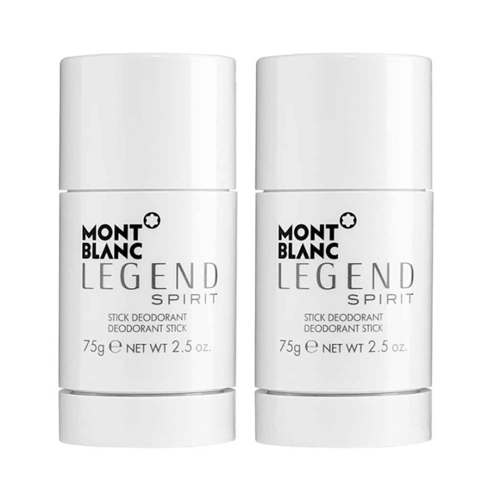 Mont Blanc 2-pack Mont Blanc Legend Spirit Deostick 75g i gruppen SKÖNHET & HÄLSA / Doft & Parfym / Deodorant / Deo för honom hos TP E-commerce Nordic AB (38-59375)