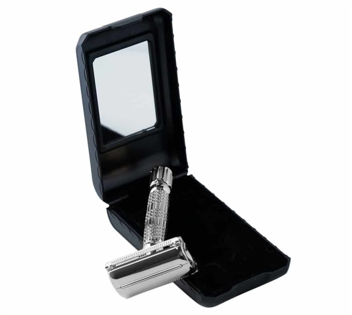 Beard Monkey Twist Razor Silver i gruppen SKÖNHET & HÄLSA / Hår & Styling / Rakning & Trimning / Rakhyvlar & Tillbehör hos TP E-commerce Nordic AB (38-59390)