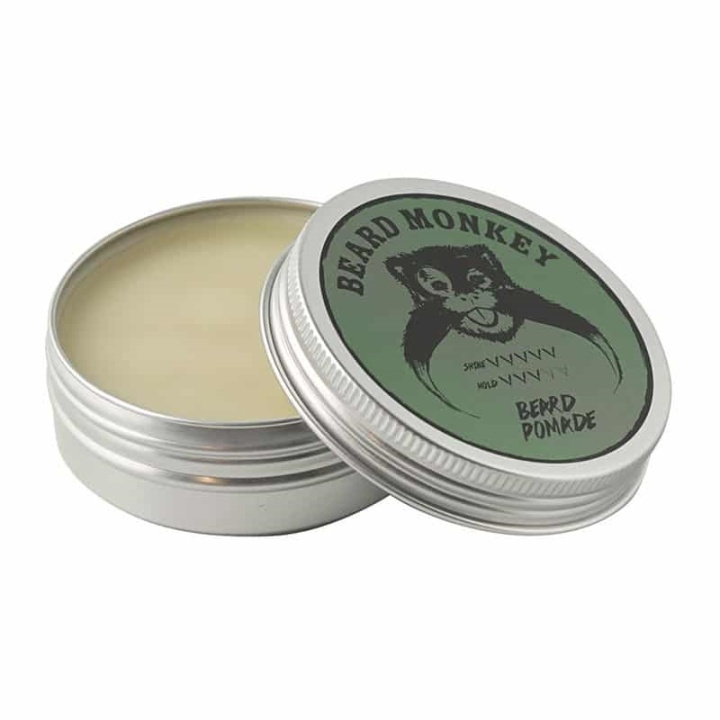 Beard Monkey Beard Wax Pomade 60ml i gruppen SKÖNHET & HÄLSA / Hår & Styling / Skäggvård / Mustaschvax hos TP E-commerce Nordic AB (38-59399)