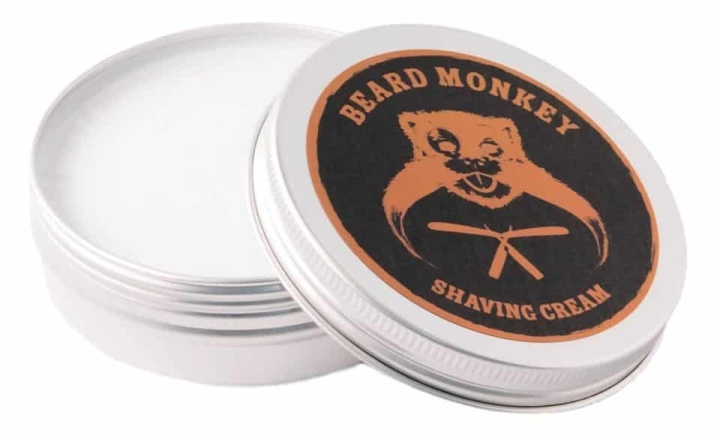 Beard Monkey Shaving Cream 100ml i gruppen SKÖNHET & HÄLSA / Hår & Styling / Rakning & Trimning / Rakhyvlar & Tillbehör hos TP E-commerce Nordic AB (38-59405)
