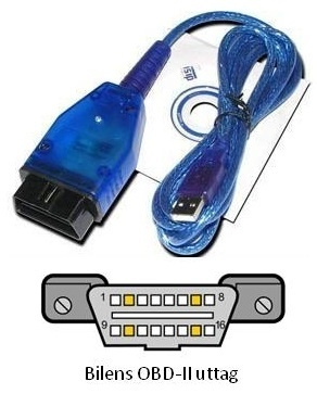 Felkodsläsare VAG-COM KKL 409.1, OBD2-kabel i gruppen BIL / Diagnosverktyg / Felkodsläsare hos TP E-commerce Nordic AB (38-6001)