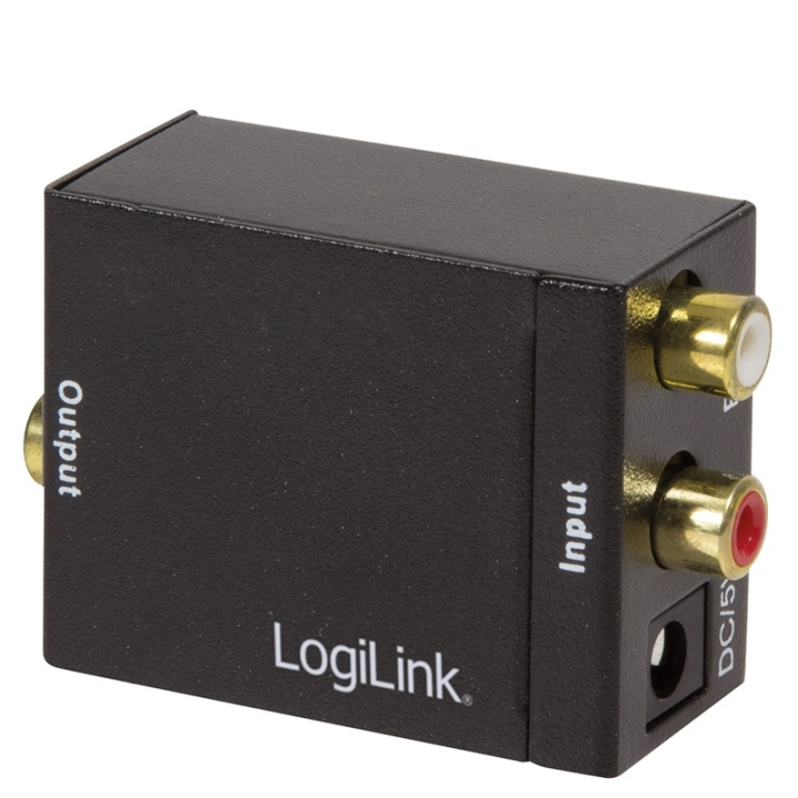 LogiLink Analog RCA -> Digital Tos/Coax i gruppen HEMELEKTRONIK / Kablar & Adaptrar / RCA-kablar & adaptrar / Adaptrar hos TP E-commerce Nordic AB (38-60482)