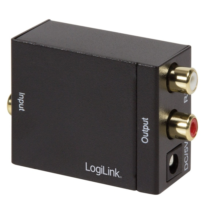 LogiLink Digital Tos/Coax -> Analog RCA i gruppen HEMELEKTRONIK / Kablar & Adaptrar / RCA-kablar & adaptrar / Adaptrar hos TP E-commerce Nordic AB (38-60486)