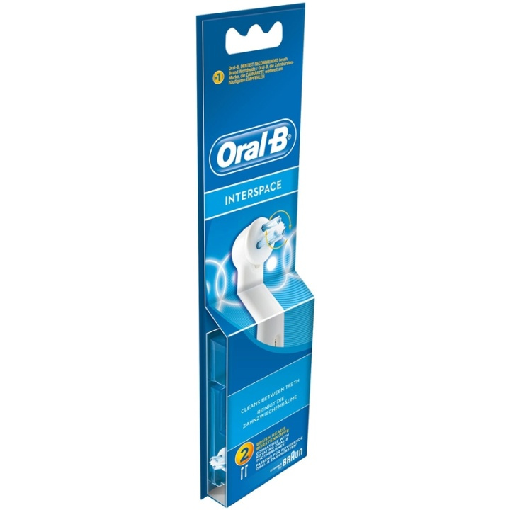 Oral B Reservtandborste IP2 Power Tip (2-pack) i gruppen SKÖNHET & HÄLSA / Munvård / Borsthuvuden & Tillbehör hos TP E-commerce Nordic AB (38-60609)