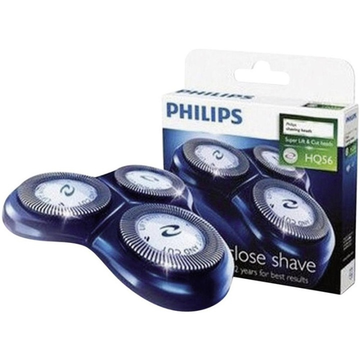 Philips Rakhuvud HQ56 (3 huvud) i gruppen SKÖNHET & HÄLSA / Hår & Styling / Rakning & Trimning / Rakapparater Tillbehör hos TP E-commerce Nordic AB (38-60760)