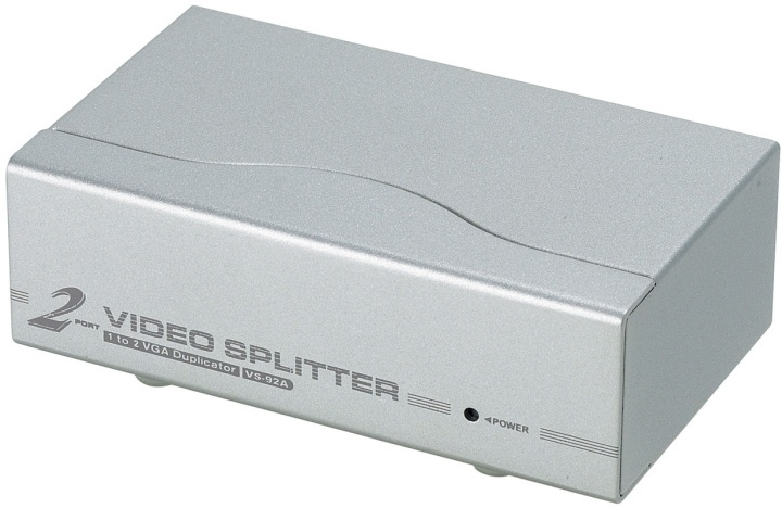 ATEN, VGA-splitter, 1-2, 1920x1440, 1xHD15 ha - 2xHD15ho i gruppen DATORER & KRINGUTRUSTNING / Datorkablar / Switchar & Splittrar hos TP E-commerce Nordic AB (38-61314)