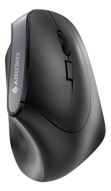 Ergonomic wireless mouse Black i gruppen DATORER & KRINGUTRUSTNING / Möss & Tangentbord / Möss / Trådlösa hos TP E-commerce Nordic AB (38-61367)