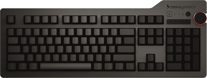 Das Keyboard 4 Ultimate, blanka tangenter, Cherry MX Blue, USB, svart i gruppen DATORER & KRINGUTRUSTNING / Möss & Tangentbord / Tangentbord / Trådbundna hos TP E-commerce Nordic AB (38-61399)