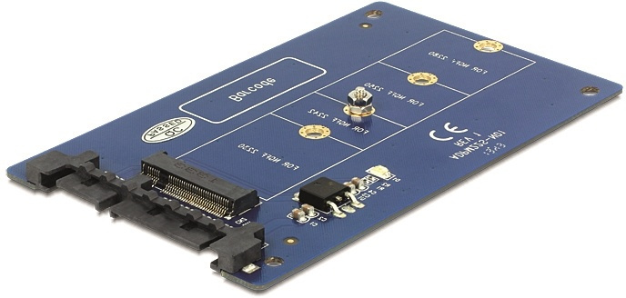 Converter SATA 22 PIN > M.2 NGFF i gruppen DATORER & KRINGUTRUSTNING / Datorkomponenter / Hårddiskar / Adaptrar & Tillbehör hos TP E-commerce Nordic AB (38-61410)