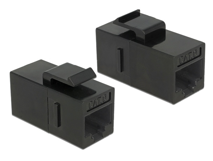 DeLock 86381 Keystone-modul RJ45-kontakt till RJ45-kontakt Cat.6 UTP s i gruppen DATORER & KRINGUTRUSTNING / Datorkablar / Nätverkskablar / Adaptrar & Skarvdon hos TP E-commerce Nordic AB (38-61424)